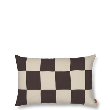 Checked Lumbar Pillow