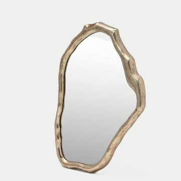 Freeform Aluminum Wall Mirror