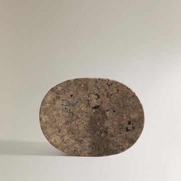Grey Marble Soap Dish