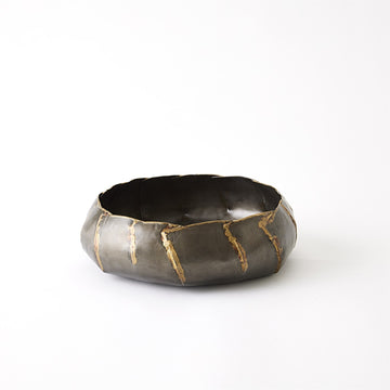 Antique Gunmetal Finish Bowl