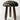 Turkish Stool - Tan/Black Stripe