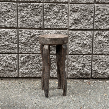 Rare African Senufo Carved Stool VINTAGE]