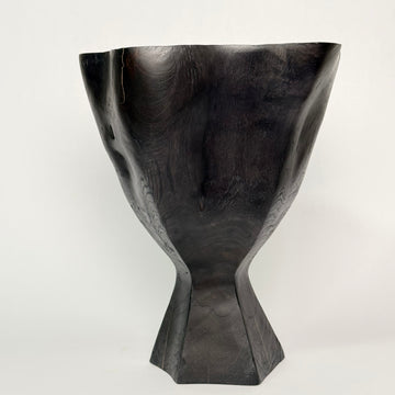 Teak Wood Vase