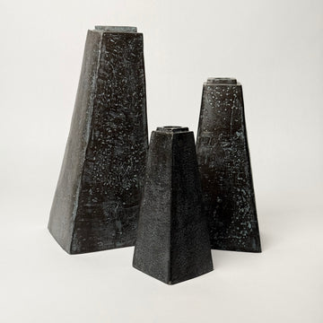Sculptural Candle Holder - Set of 3 [VINTAGE]