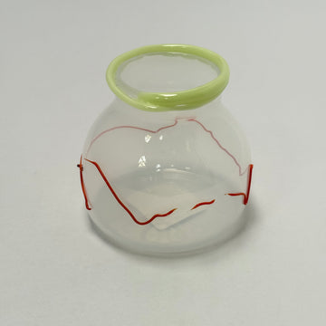 Nordlysstreif Vase - Icewater