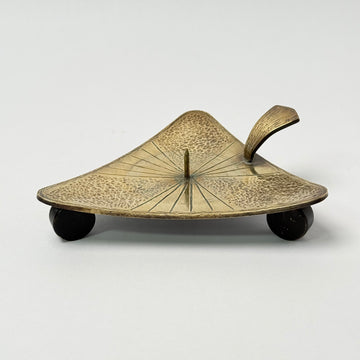 Bronze Leaf Candleholder [VINTAGE]