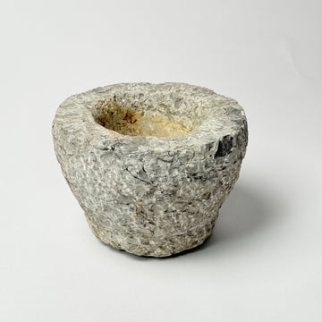 Stone Mortar Planter [VINTAGE]