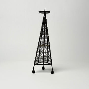 Wire Pyramid Candle Holder