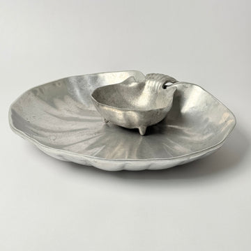 Silver Shell Platter [VINTAGE]