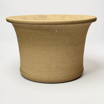 Beige Fluted Planter [VINTAGE]