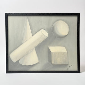 Still Life Geometric Composition Wall Art [VINTAGE]