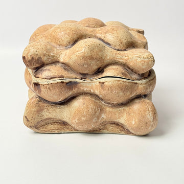 Organic Sculptural Ceramic Box [VINTAGE]