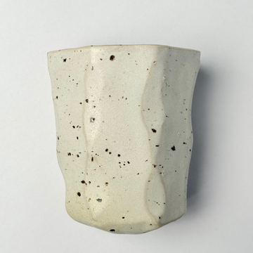 Hanging Cup Vase - Ecru