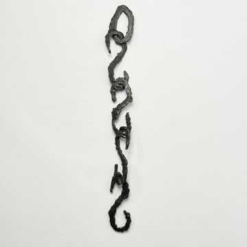 Brutalist Iron Hanging Sculpture [VINTAGE]