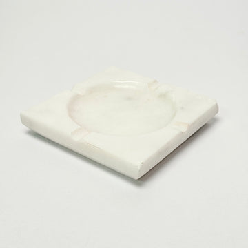 White Marble Ashtray
