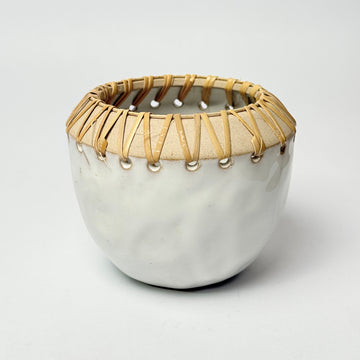 Rattan Stitched Planter