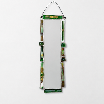 Stained Glass Wall Mirror [VINTAGE]