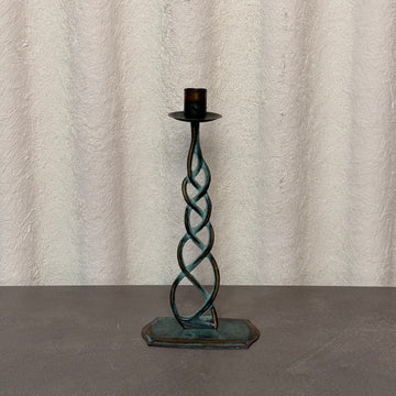 Twisted Patina Candle Stick [VINTAGE]
