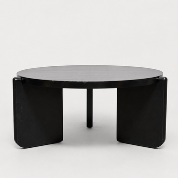 Round Wood Coffee Table