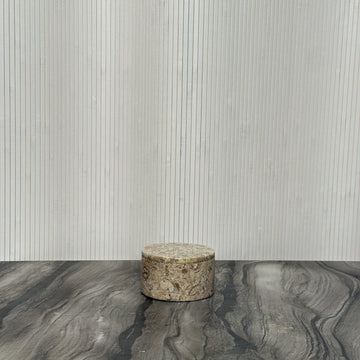 Cylinder Stone Box [VINTAGE]