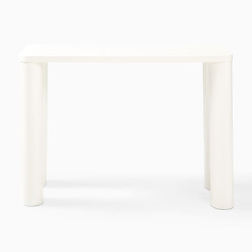 Modern White Console Table